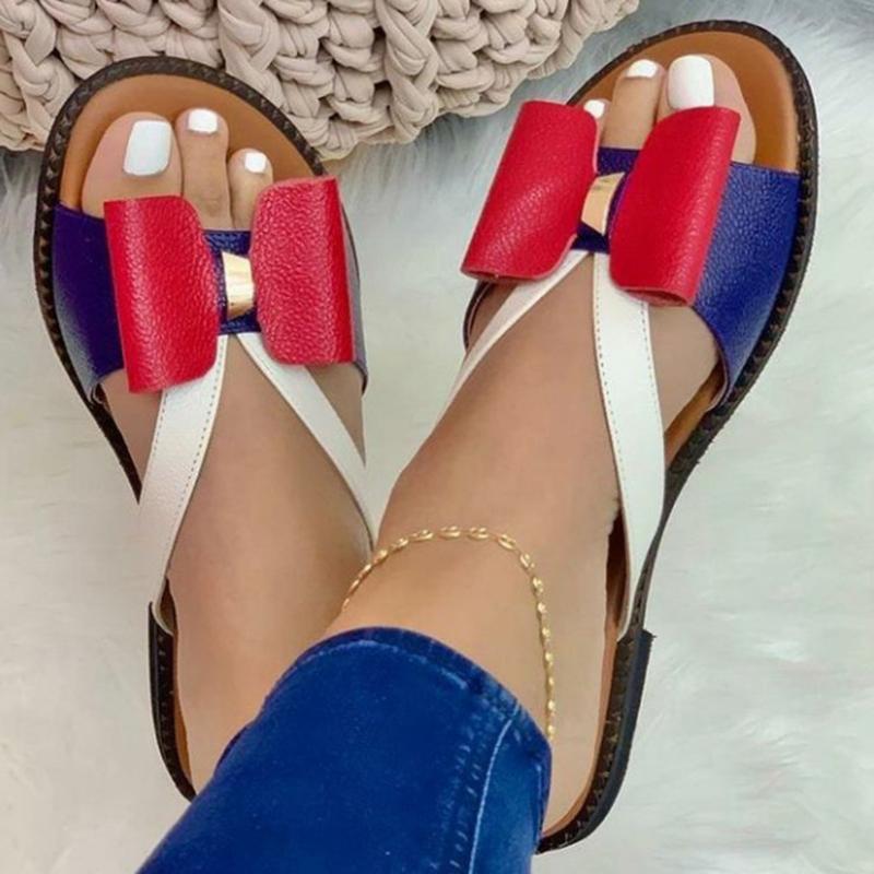Valenzora | Casual summer shoes for women with butterfly knot