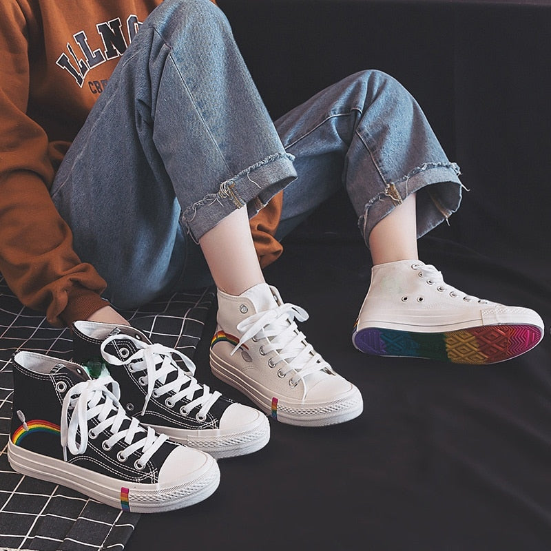 Valenzora | Proudly Yours high-top sneakers