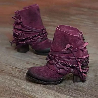 Valenzora | Boho wrap boots