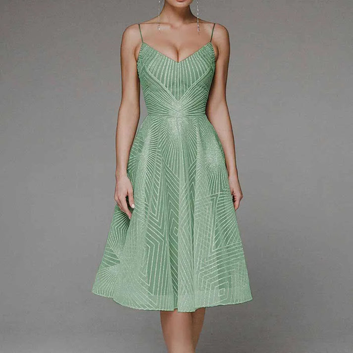 A dress full of elegance and grace.