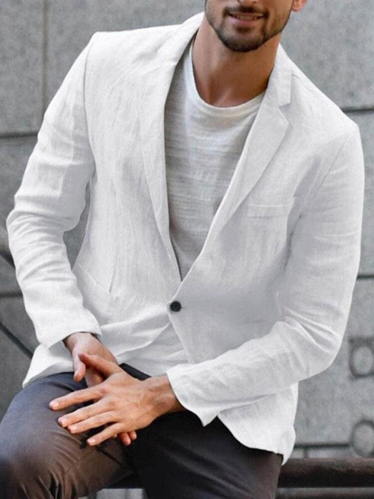 Valenzora | Casual blazer made of soft cotton