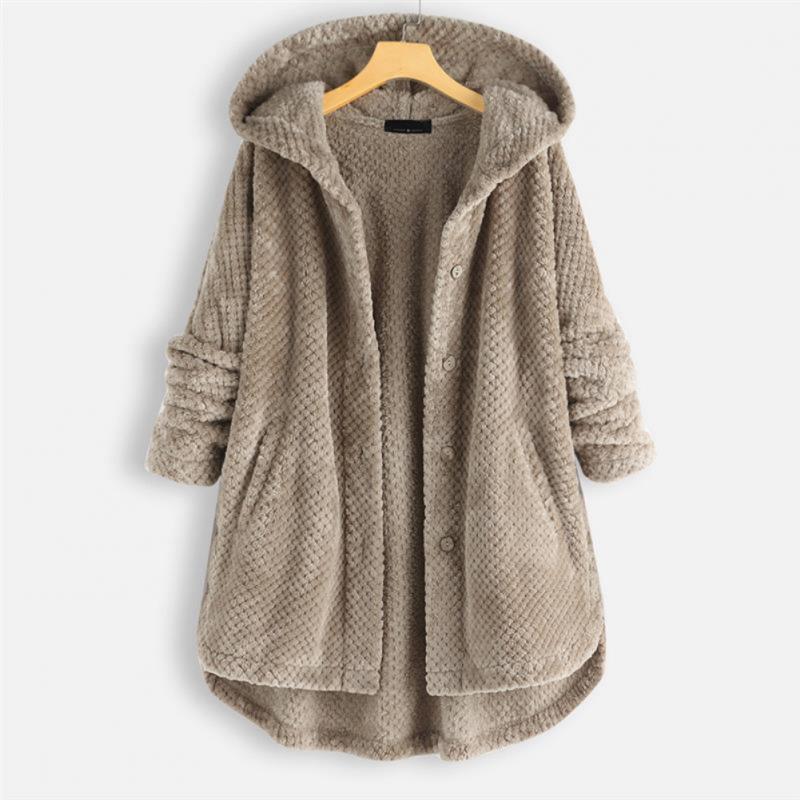Valenzora | Stylish, super-soft fleece hooded jacket