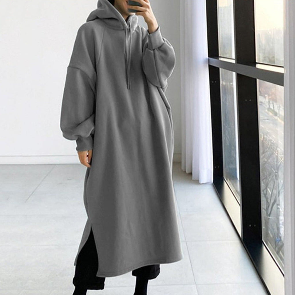 Valenzora | Lässiger Langarm-Kapuzenpullover mit Kapuze