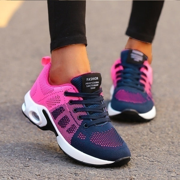 Valenzora | Breathable Air Cushion Sneakers for Women