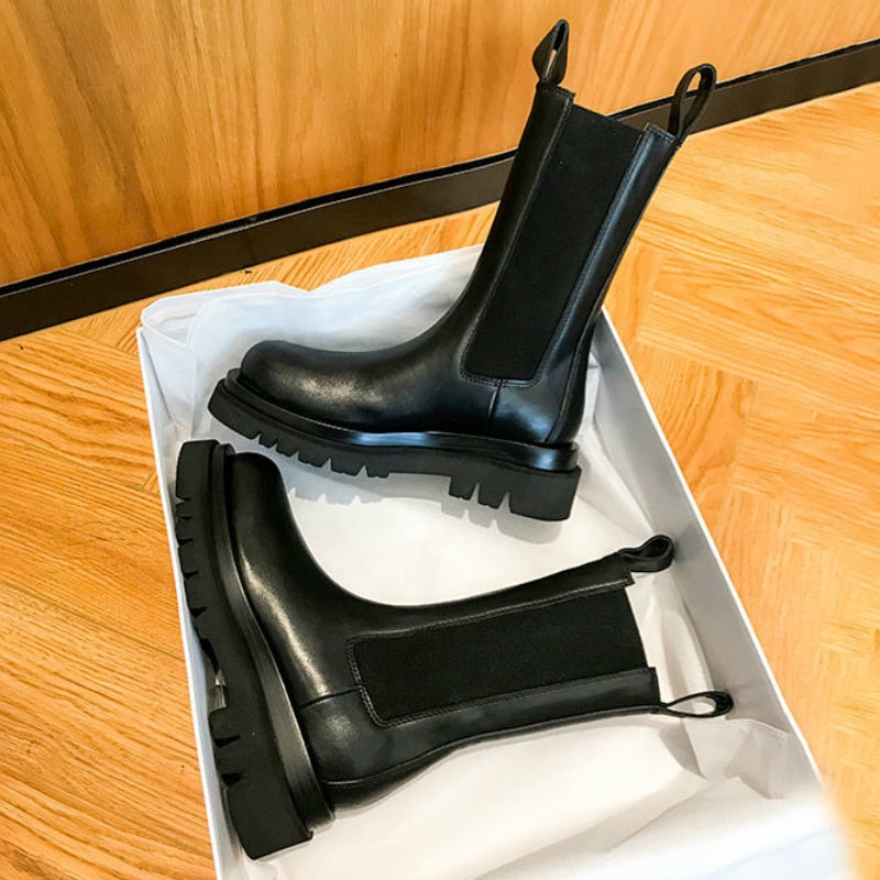 Valenzora | Classic leather boots