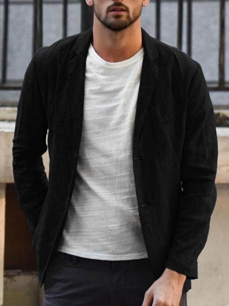 Valenzora | Casual blazer made of soft cotton