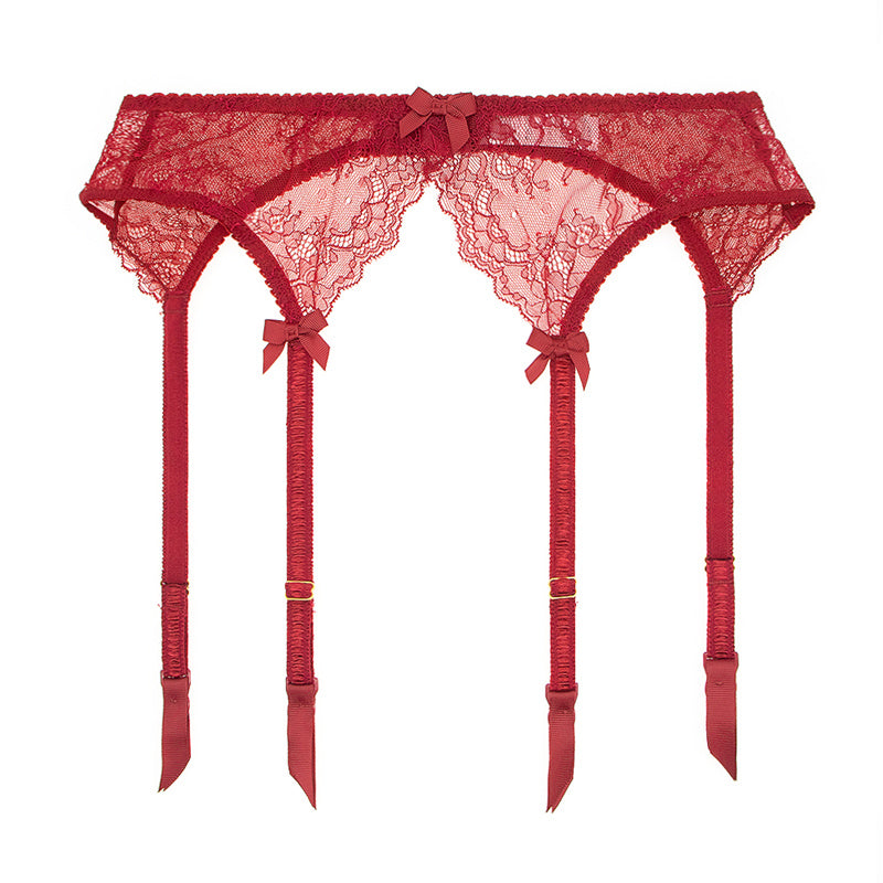 Valenzora | 5-teiliges Spitzen-Dessous-Set für Eleganz