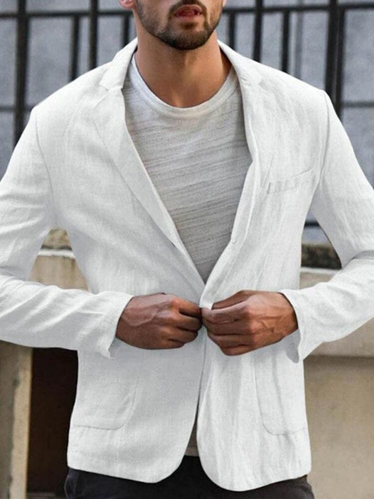 Valenzora | Casual blazer made of soft cotton