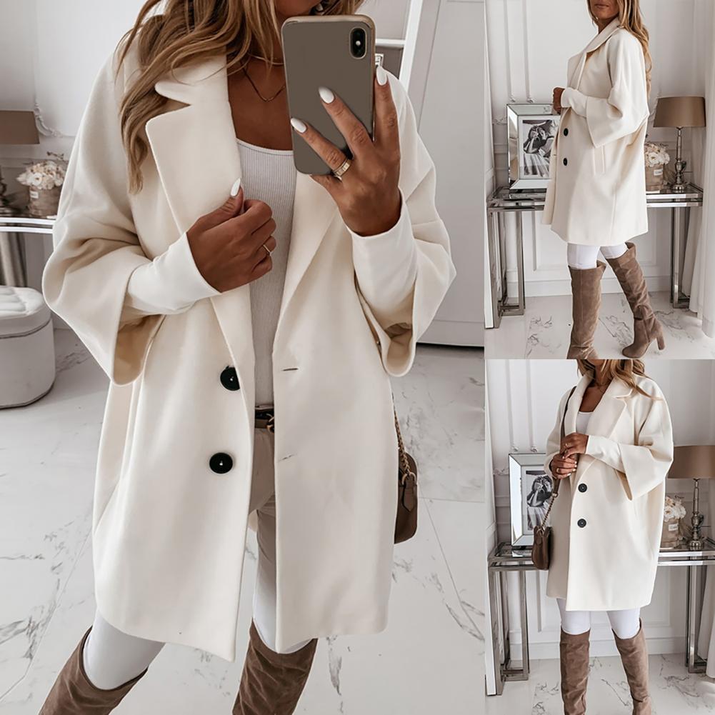 Valenzora Mantel | Eleganter, trendiger langer Mantel für Damen