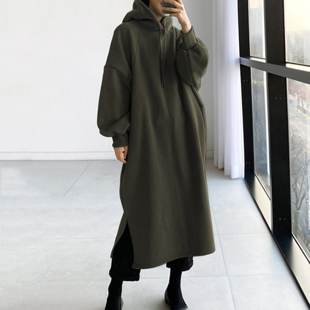 Valenzora | Lässiger Langarm-Kapuzenpullover mit Kapuze