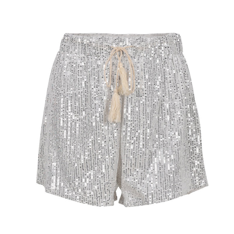 Valenzora | Glitter Shorts for Women