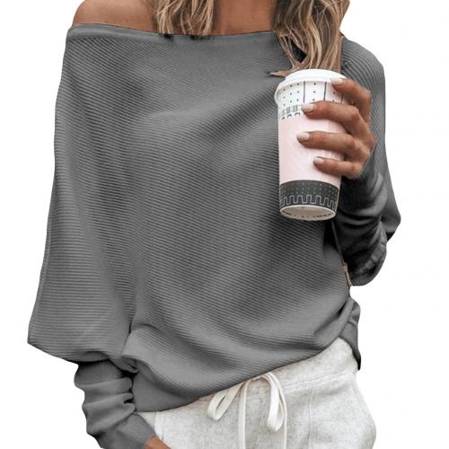 Valenzora Pullover | Trendiger, weicher Off-Shoulder-Pullover