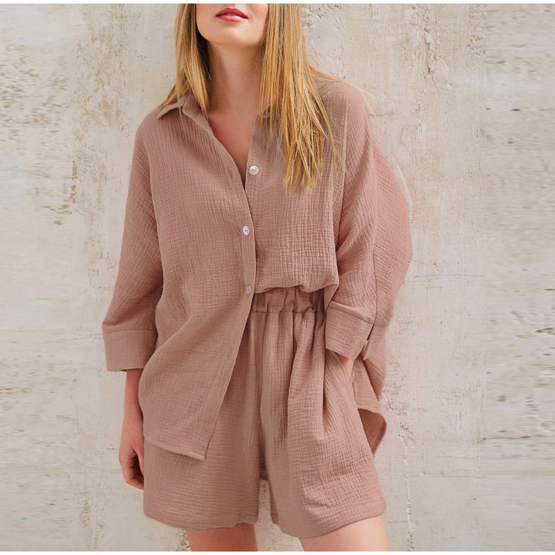 Valenzora | Linen Two-Piece Summer Set