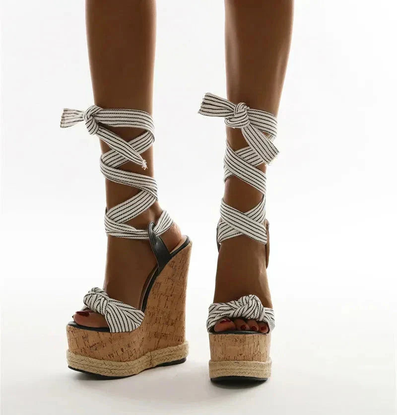 Valenzora | Tangled Lies Pump Sandals