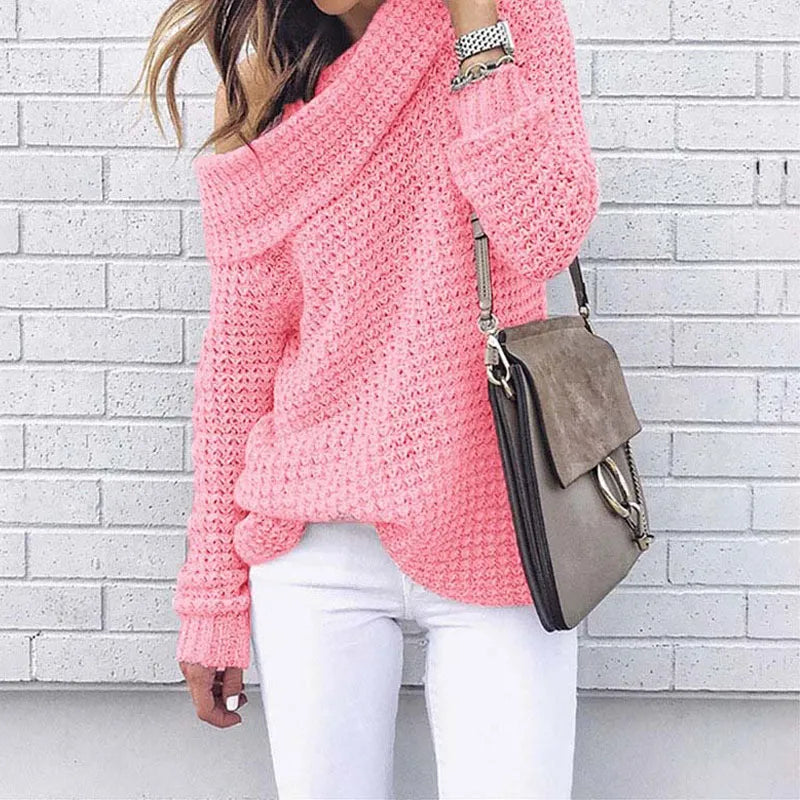 Autumn Off-Shoulder Sweater
