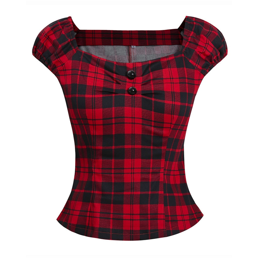 Valenzora | Vintage Checkered Shirt