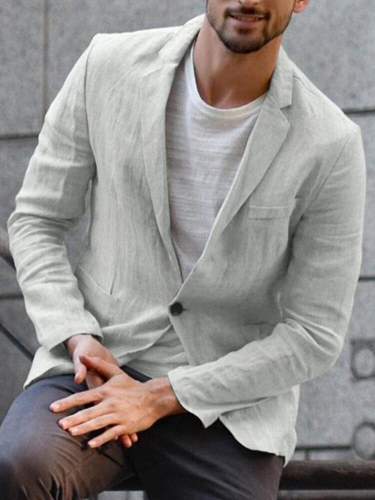 Valenzora | Casual blazer made of soft cotton