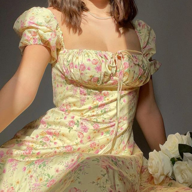 Valenzora - Vintage dress with bow