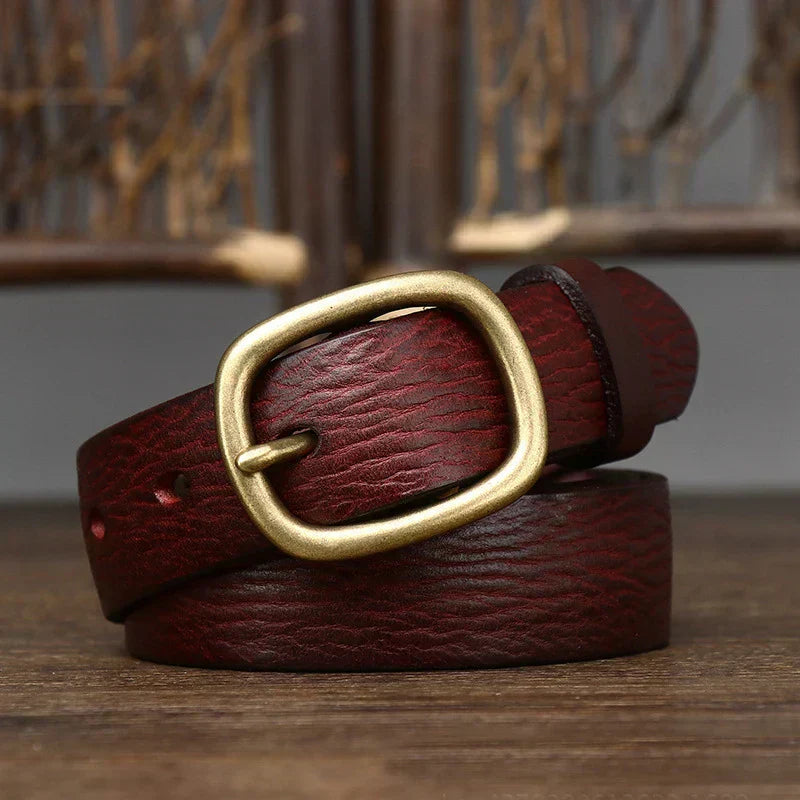 Valenzora | Women's leather belt with a stylish look