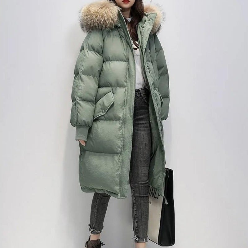 Valenzora | Damen-Winterjacke mit Fell