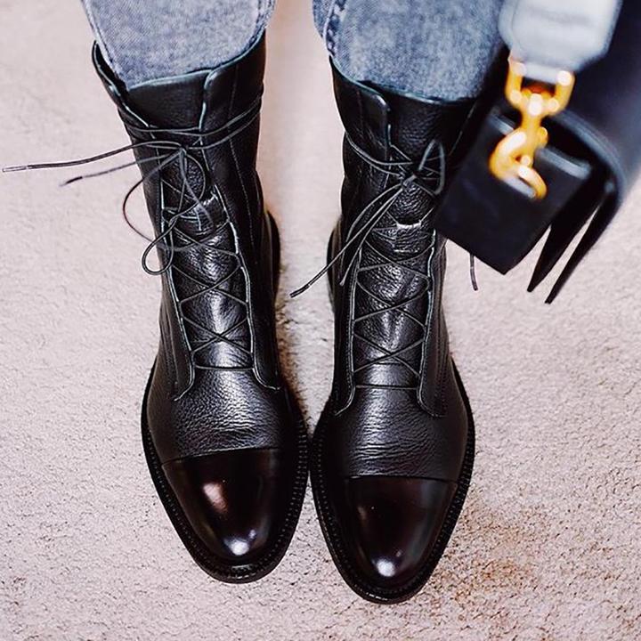 Valenzora | Vintage ankle boots with heels for women