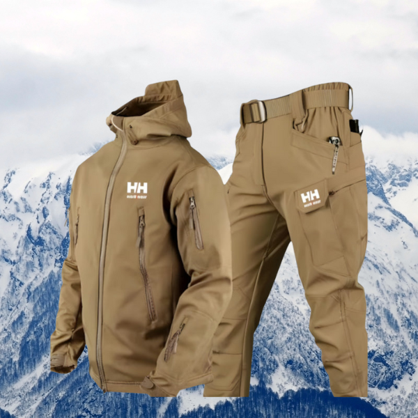 Valenzora | Warmer Jacken- und Hosen-Set mit Reißverschluss und Taschen