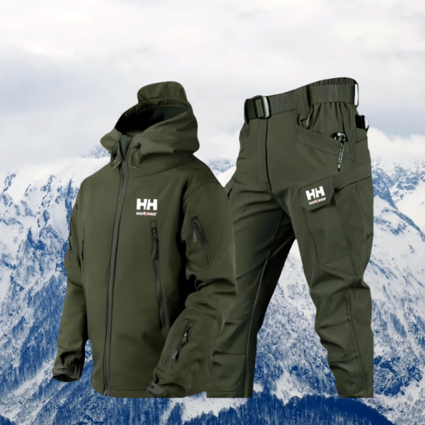 Valenzora | Warmer Jacken- und Hosen-Set mit Reißverschluss und Taschen