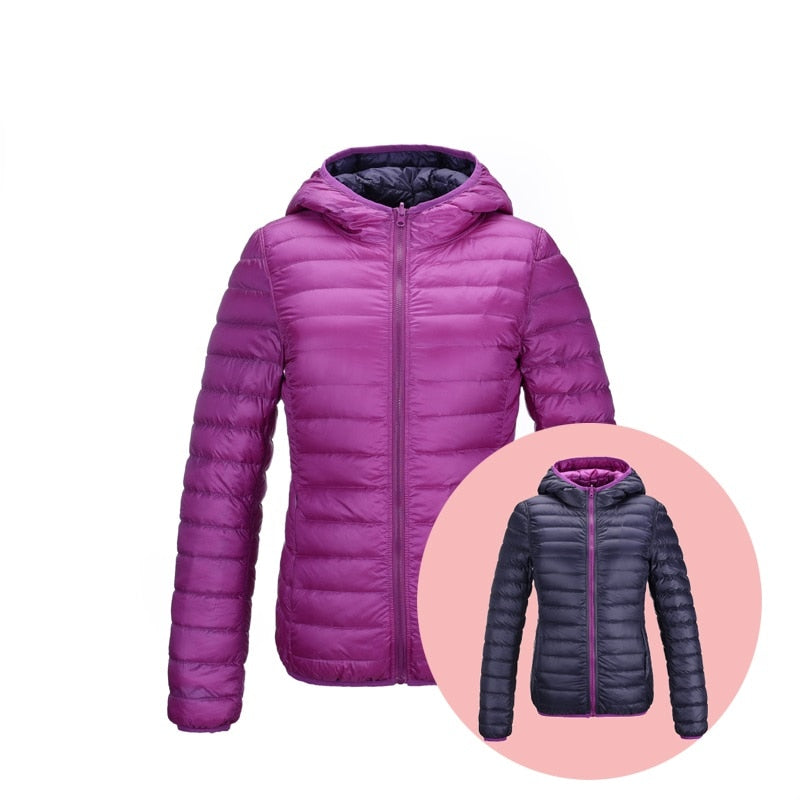 Valenzora | Reversible Ultra Lightweight Down Jacket