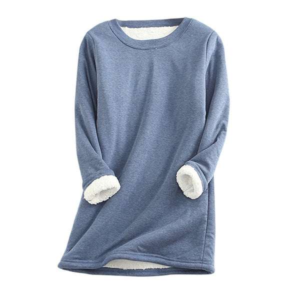 Valenzora | Casual Autumn Long Fleece Pullover for Women