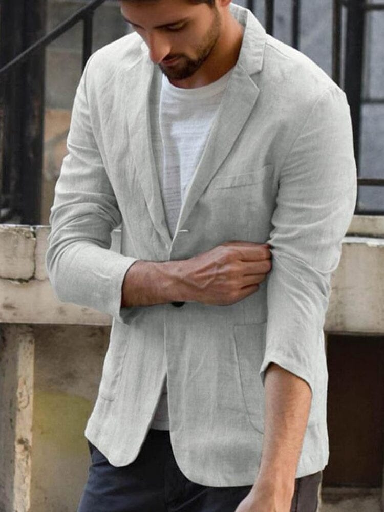 Valenzora | Casual blazer made of soft cotton