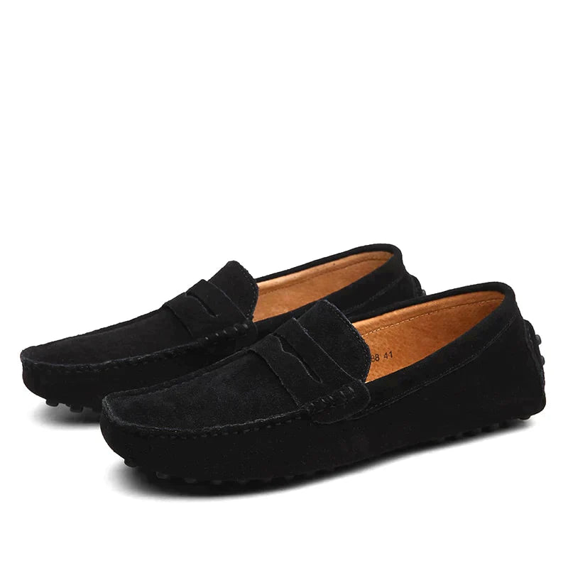 Valenzora | Timeless suede slippers in Italian style