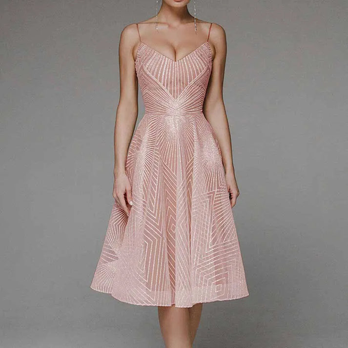 A dress full of elegance and grace.