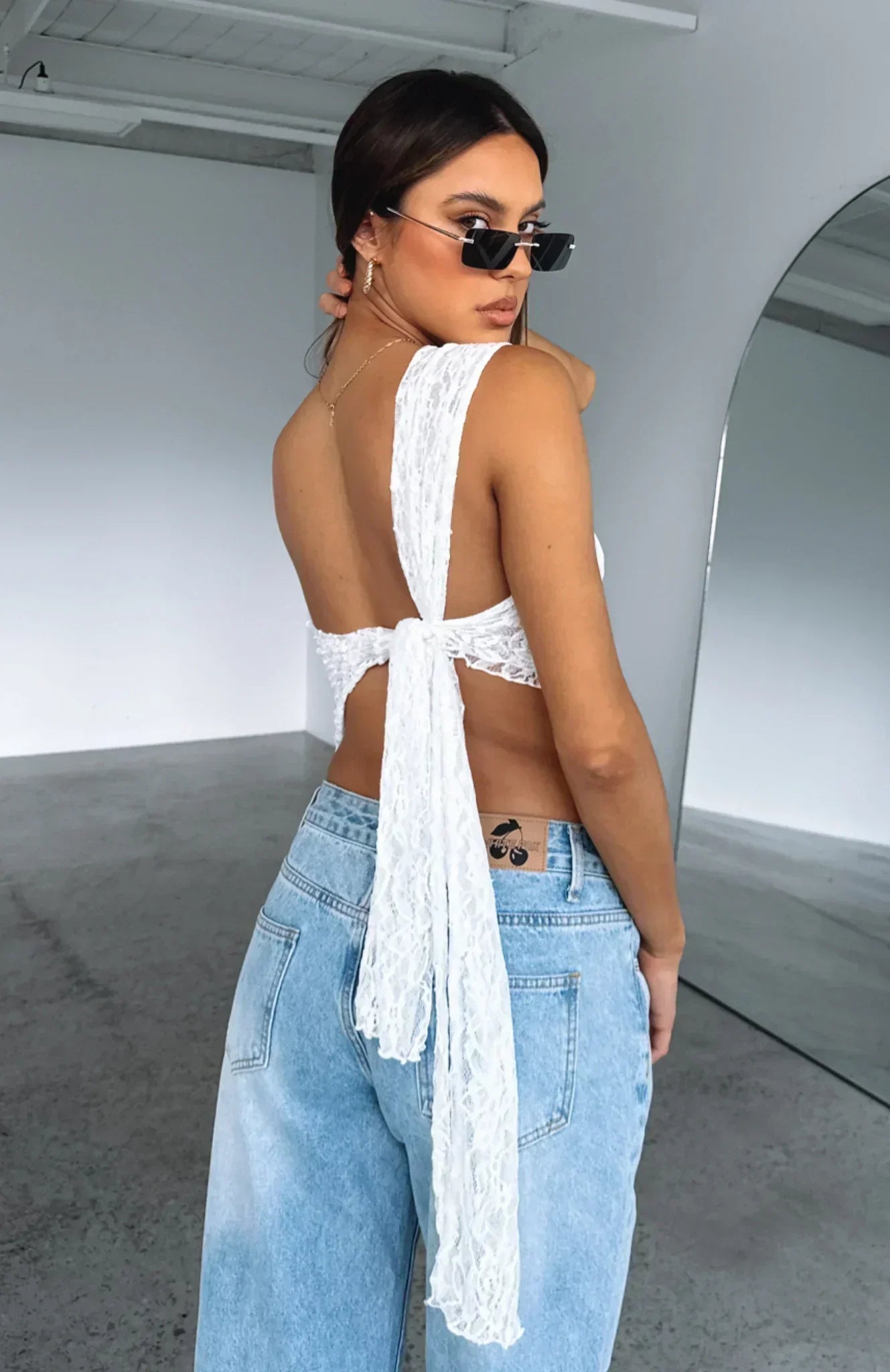 Women's lace top
