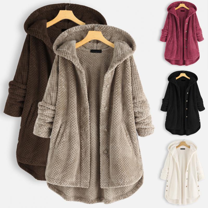 Valenzora | Stylish, super-soft fleece hooded jacket