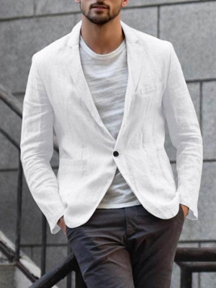 Valenzora | Casual blazer made of soft cotton