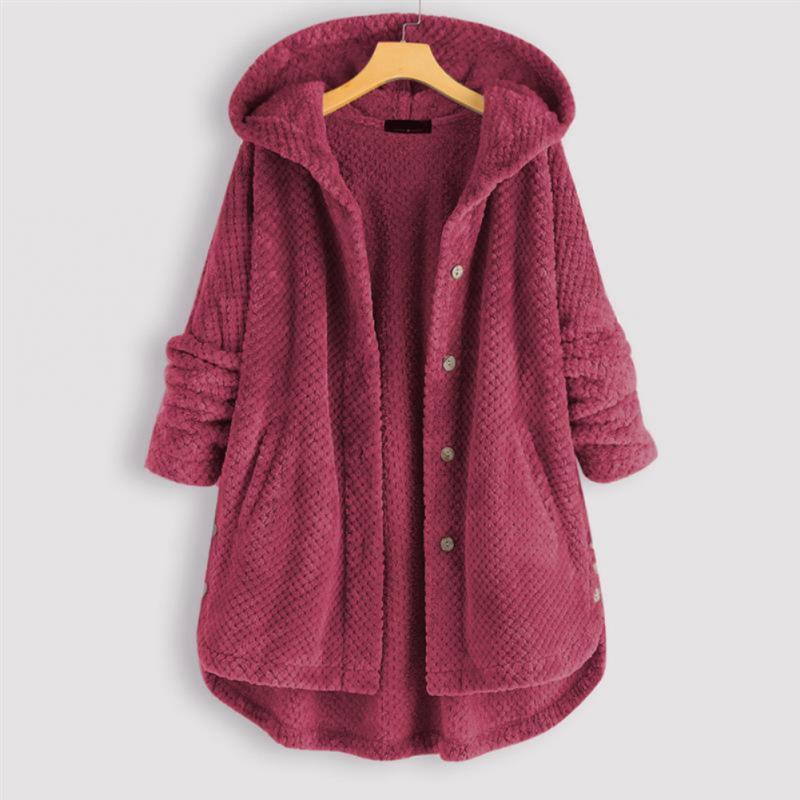 Valenzora | Stylish, super-soft fleece hooded jacket