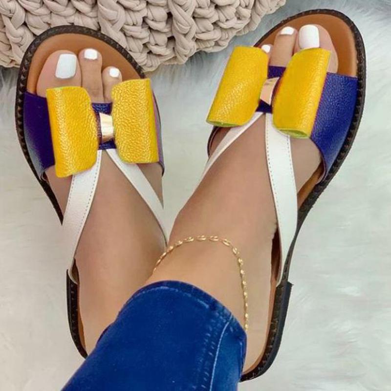 Valenzora | Casual summer shoes for women with butterfly knot