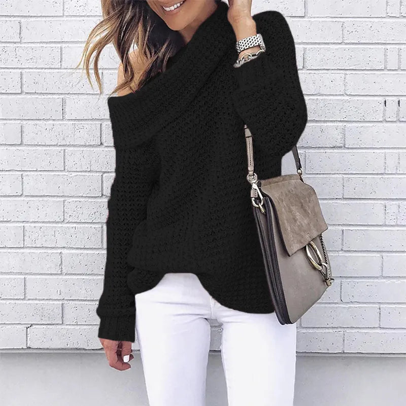 Autumn Off-Shoulder Sweater