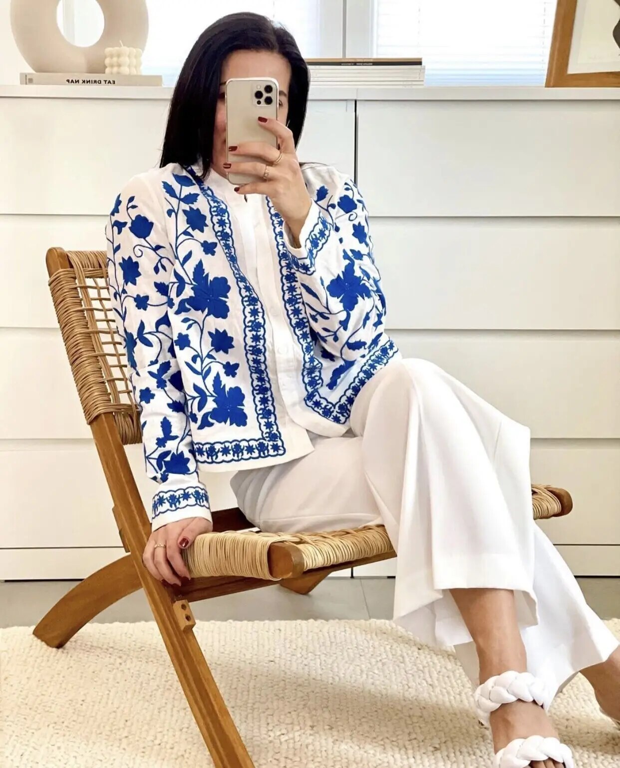 Valenzora – Cardigan mit Blumenmuster