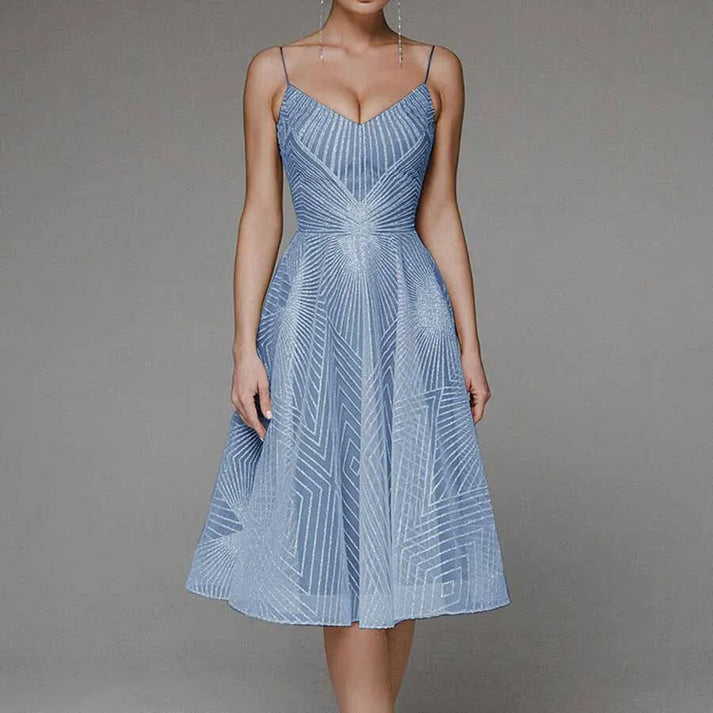 A dress full of elegance and grace.