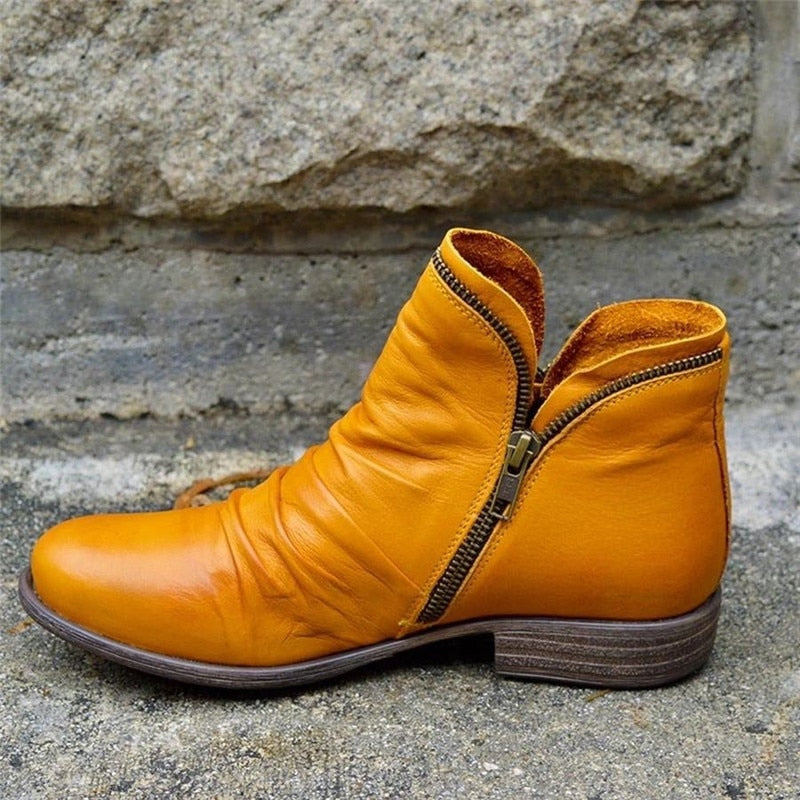 Valenzora | Women's Zipper Boots