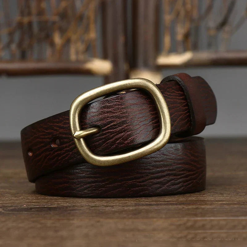 Valenzora | Women's leather belt with a stylish look