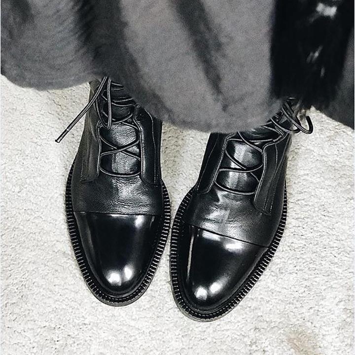 Valenzora | Vintage ankle boots with heels for women