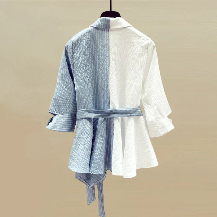 Valenzora - Women's Denim Chic Set