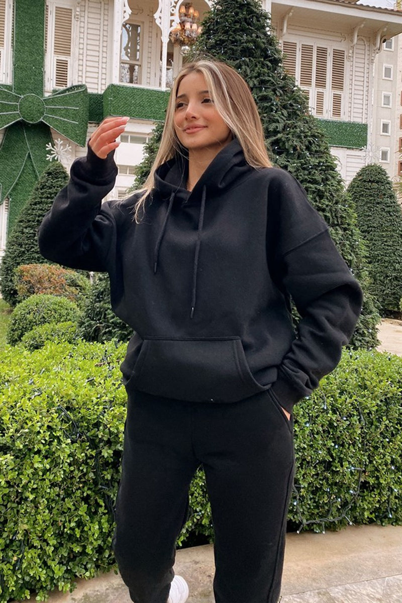 Valenzora Cozy Women's Set with Hoodie and Sweatpants | Comfortable Pullover Sweatshirts