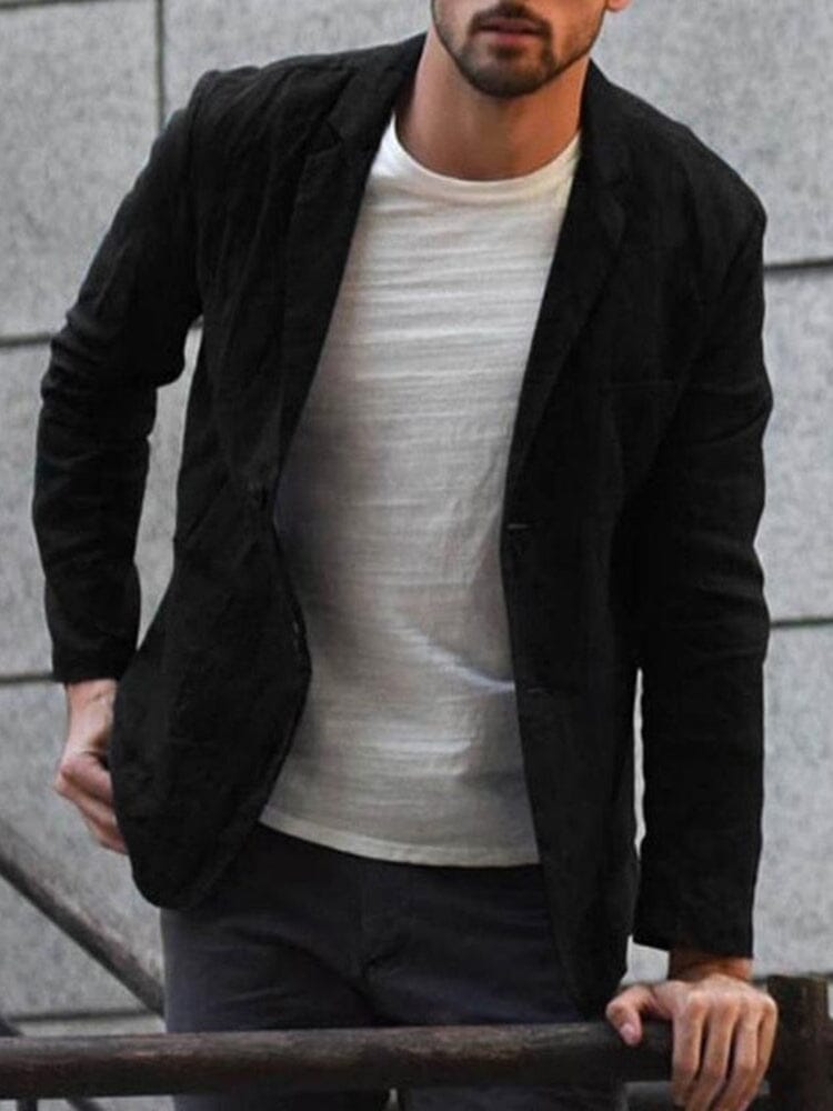 Valenzora | Casual blazer made of soft cotton