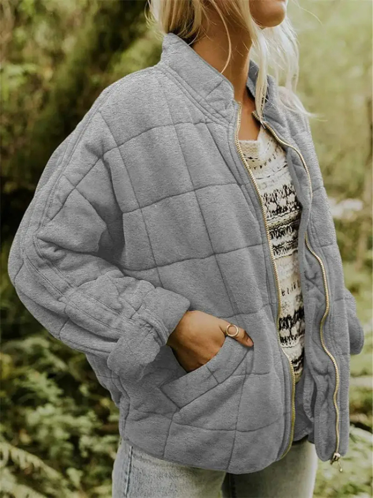 Valenzora Übergangsjacke | Oversized, verdickte Jacke für Damen