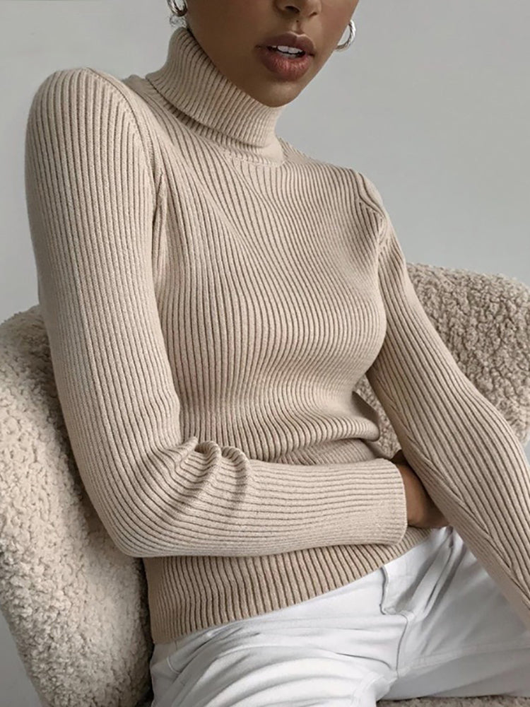 Valenzora | Warm winter turtleneck sweater for women