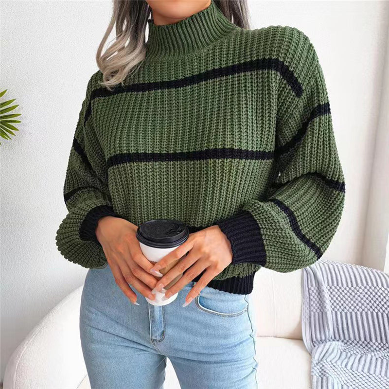 Valenzora | Gestreifte Strickpullover für Damen