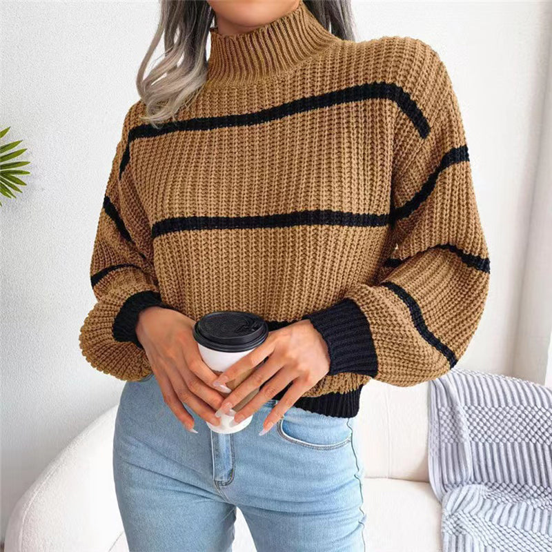 Valenzora | Gestreifte Strickpullover für Damen
